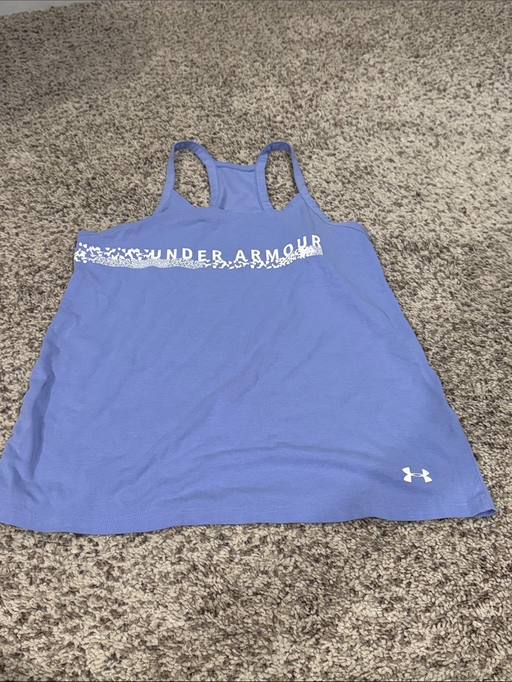 Under Armour Lavender Racerback Athletic Tank